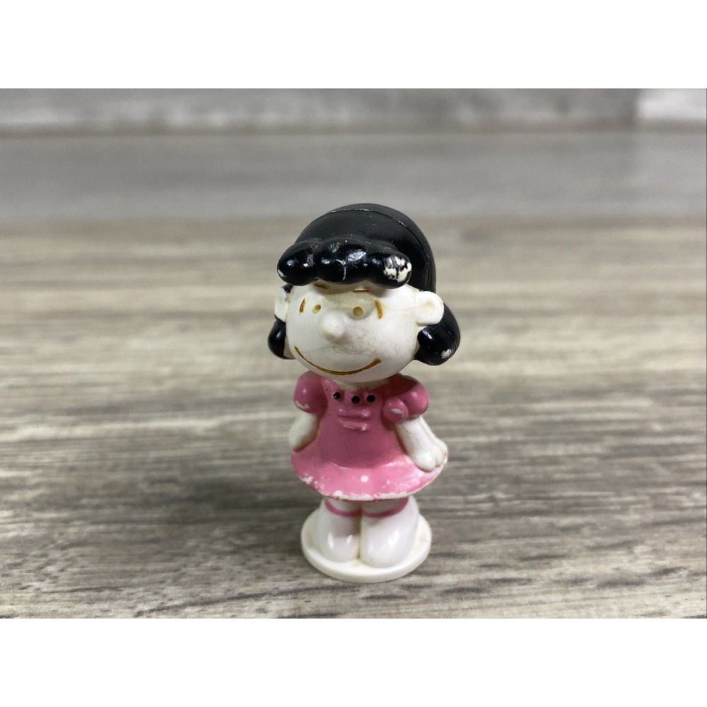 Vintage 1952/1966 Peanuts‎ Gang Lucy PVC Figurine 1.75 In